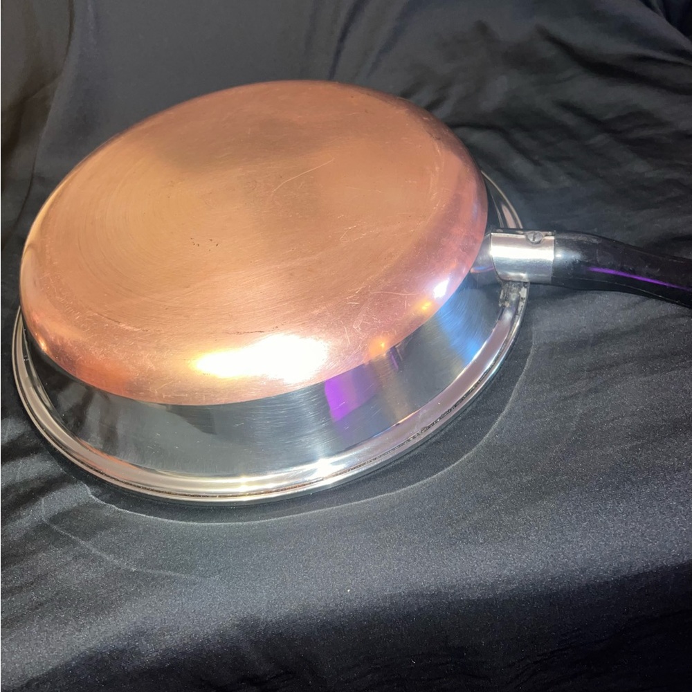 Regal Copper Bottom Steel Pan Vintage